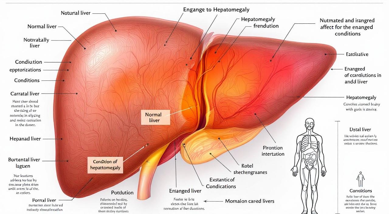 enlarged liver
