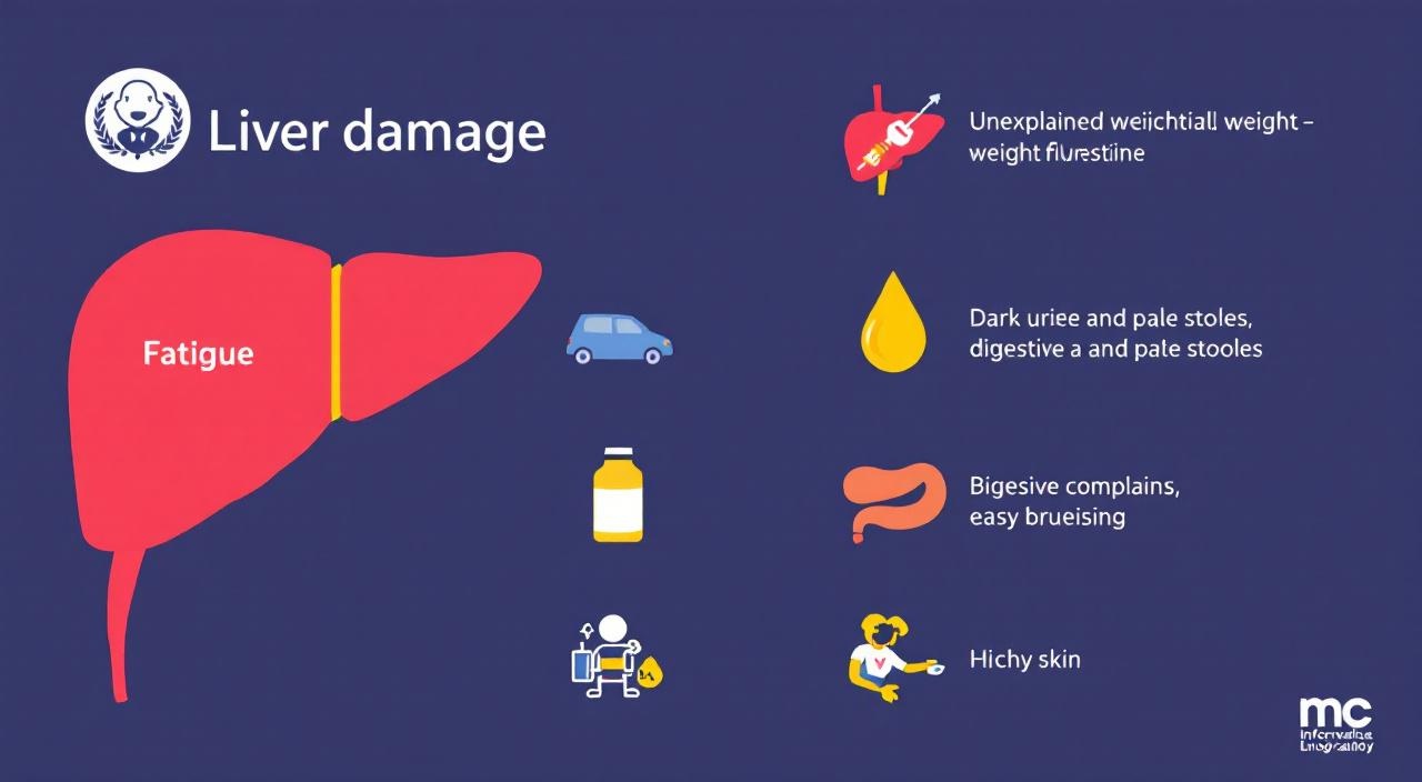 signs of liver damage