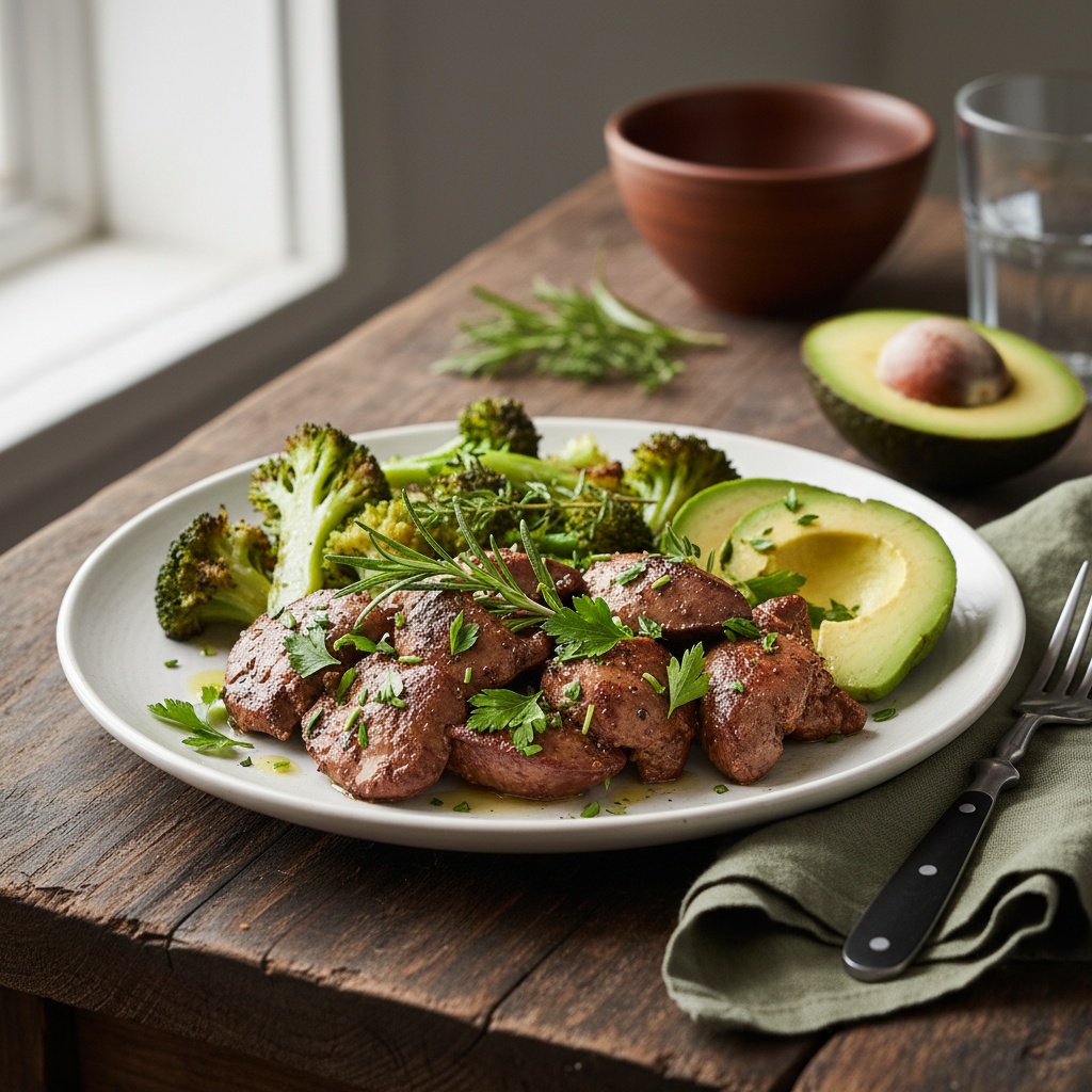 is chicken liver good for keto diet