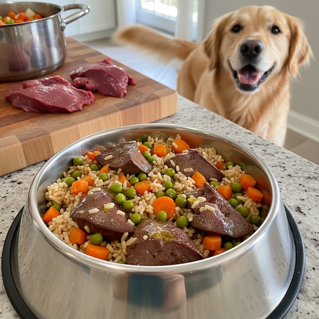 beef liver dog food recipe