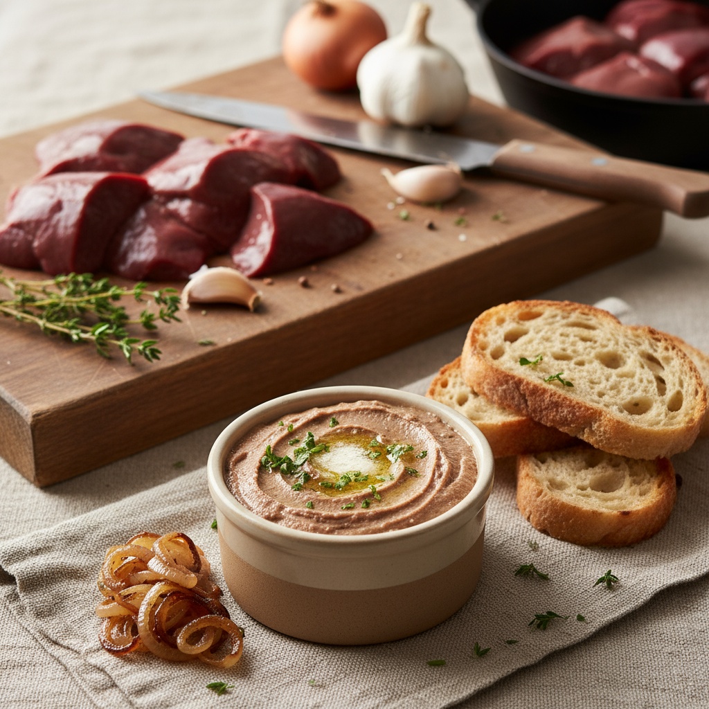 beef liver pate recipe
