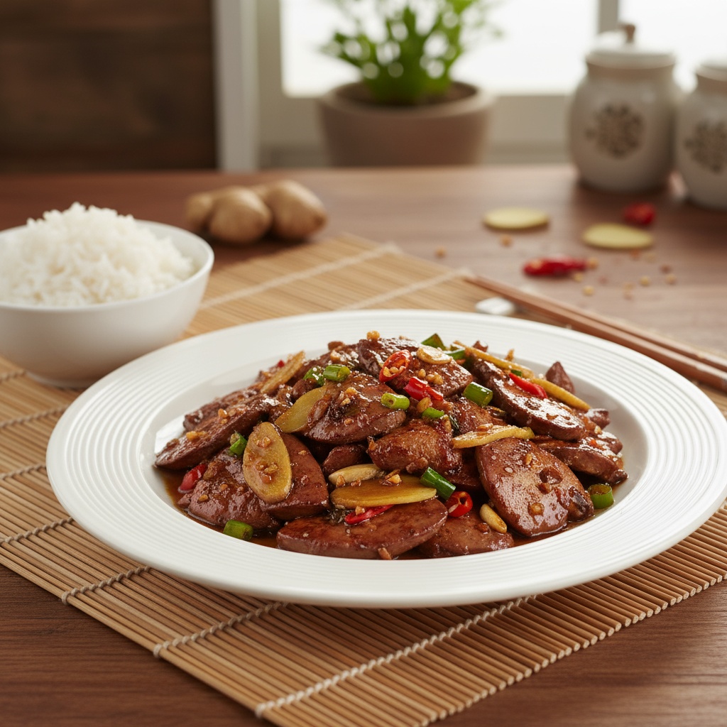 chinese chicken liver recipe