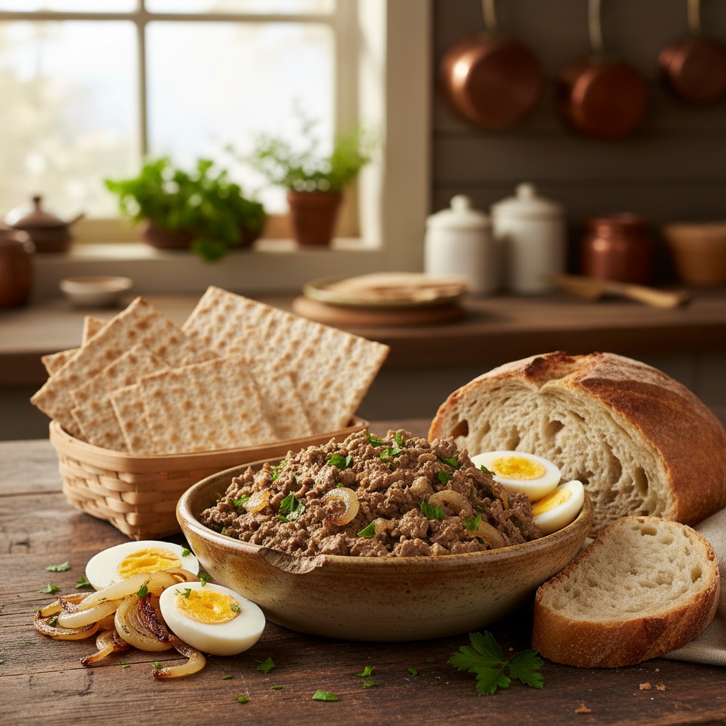 chopped chicken liver recipe
