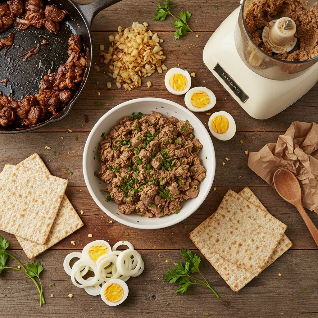 chopped chicken liver recipe