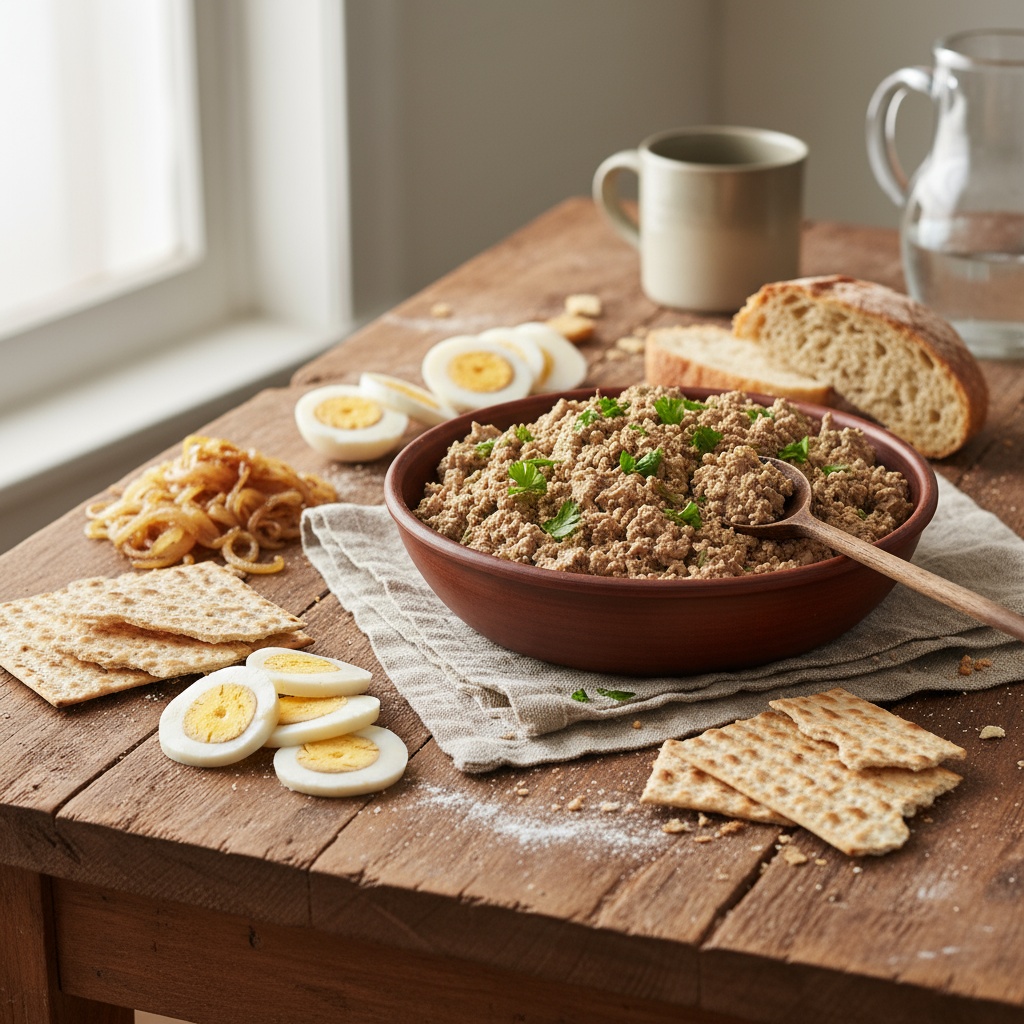 chopped chicken liver recipe