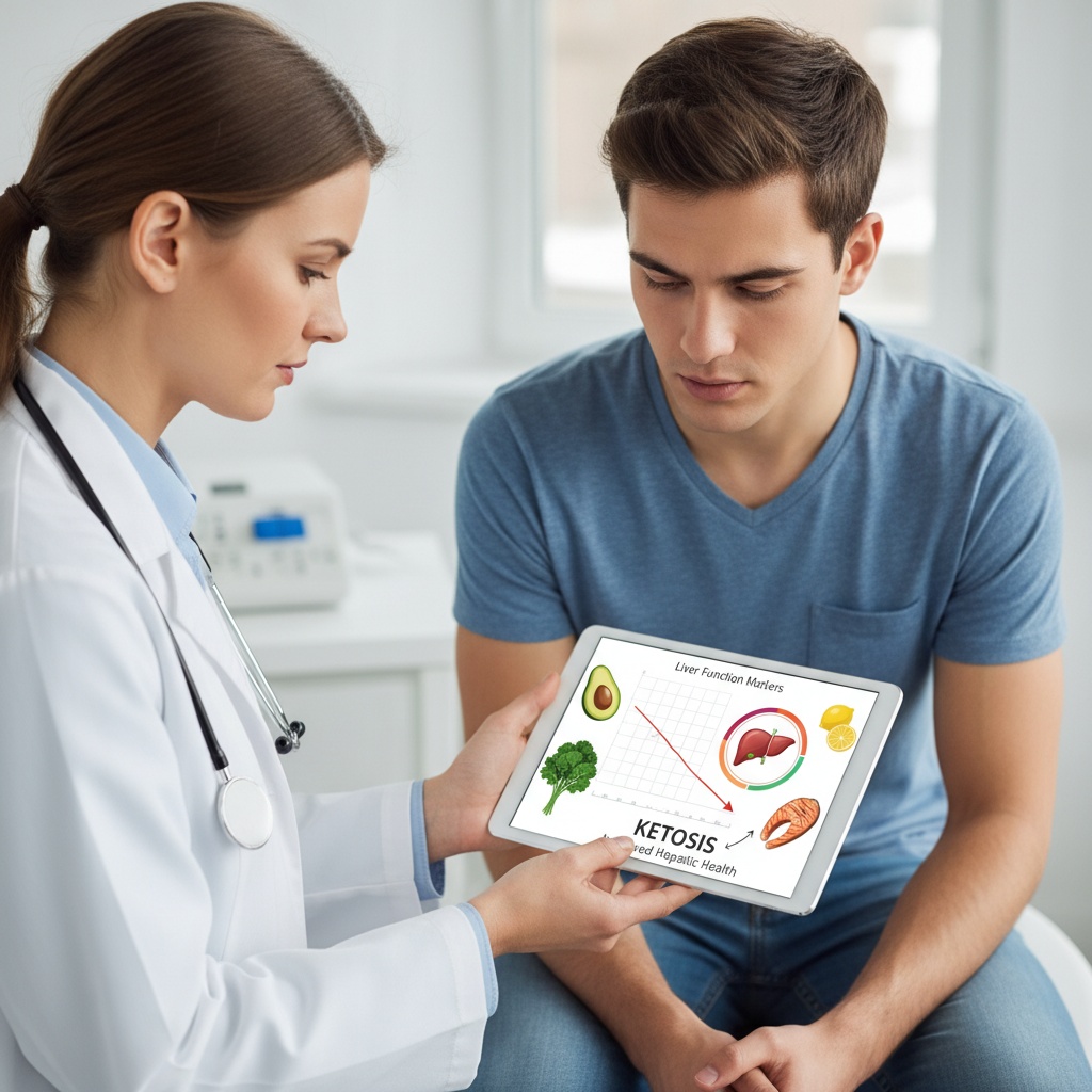 does ketosis cause liver damage