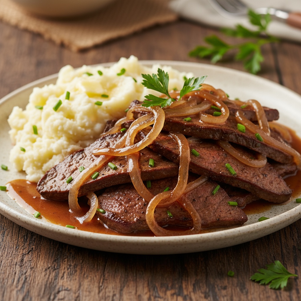 liver and onions with gravy recipe