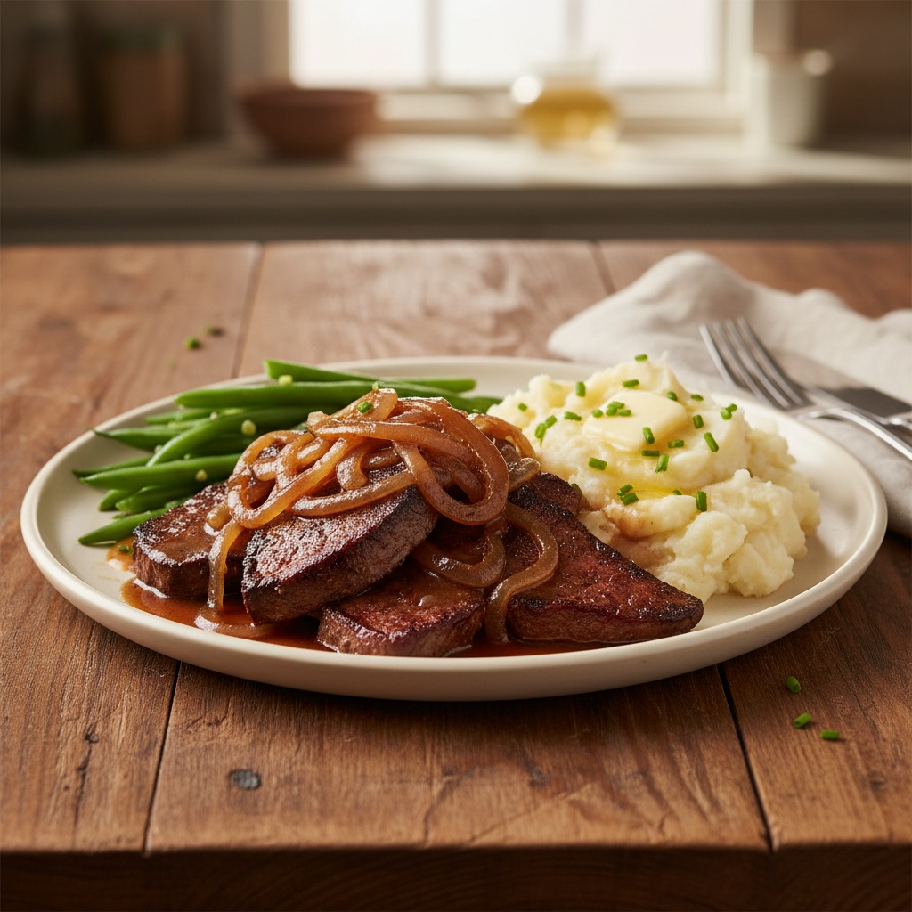 liver and onions with gravy recipe