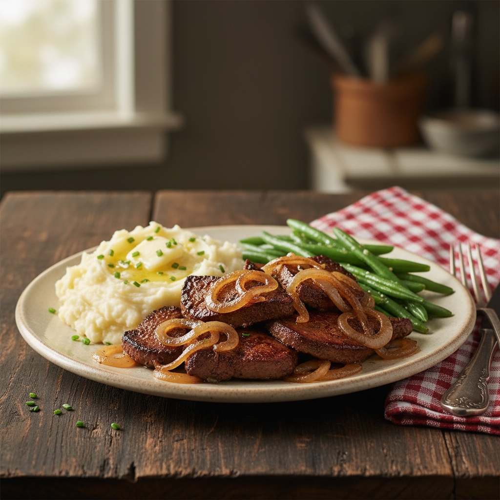 old fashioned liver and onions recipe