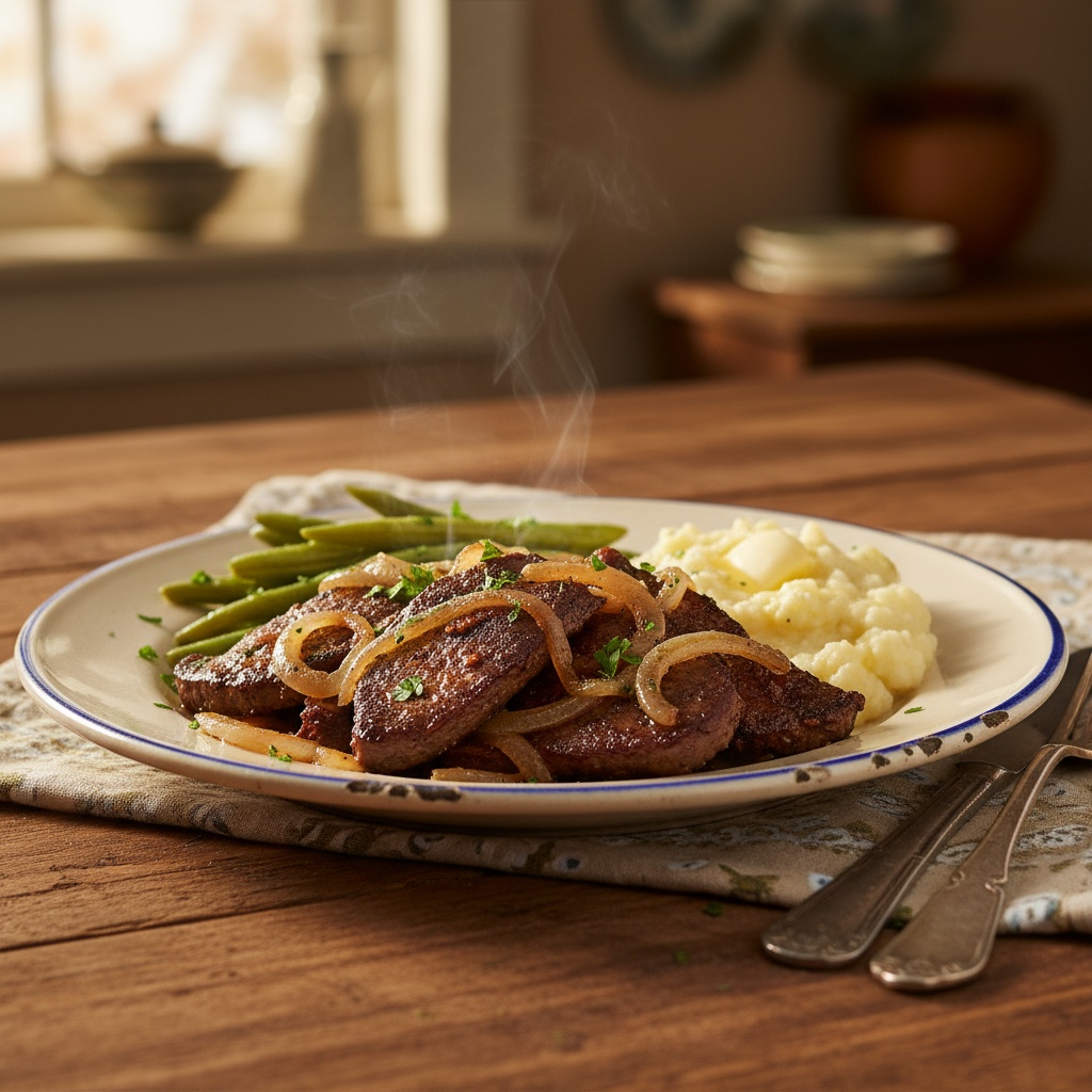 old fashioned liver and onions recipe