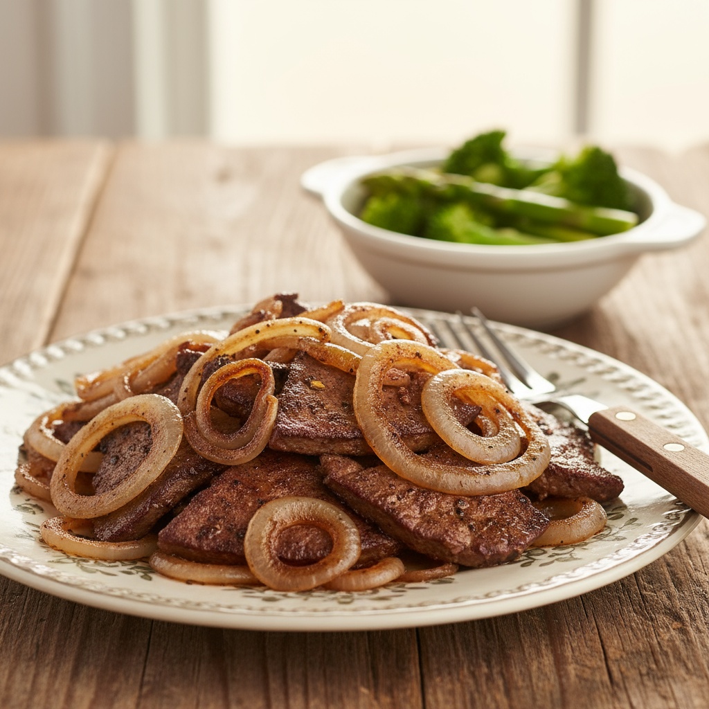 old fashioned liver and onions recipe