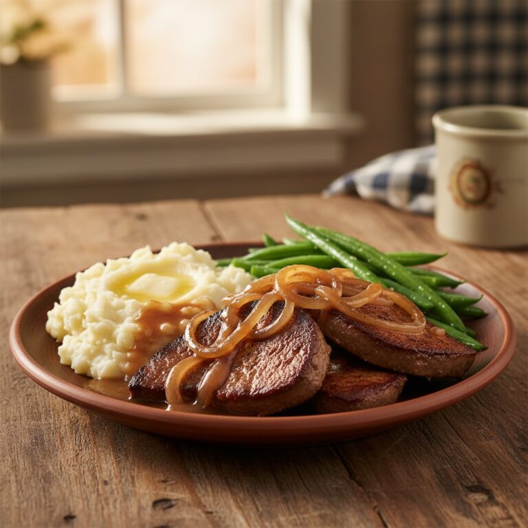 old fashioned liver and onions with gravy recipe