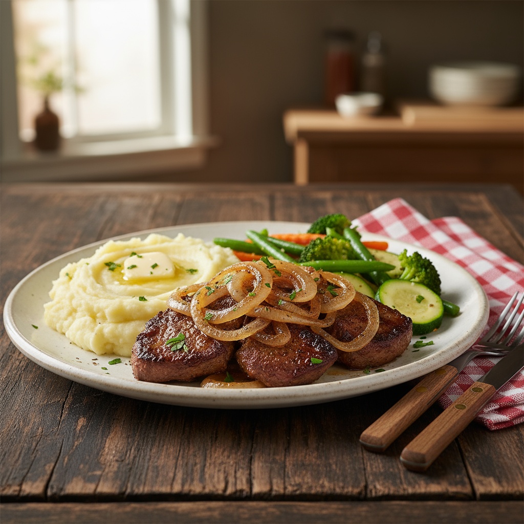 recipe for liver and onions