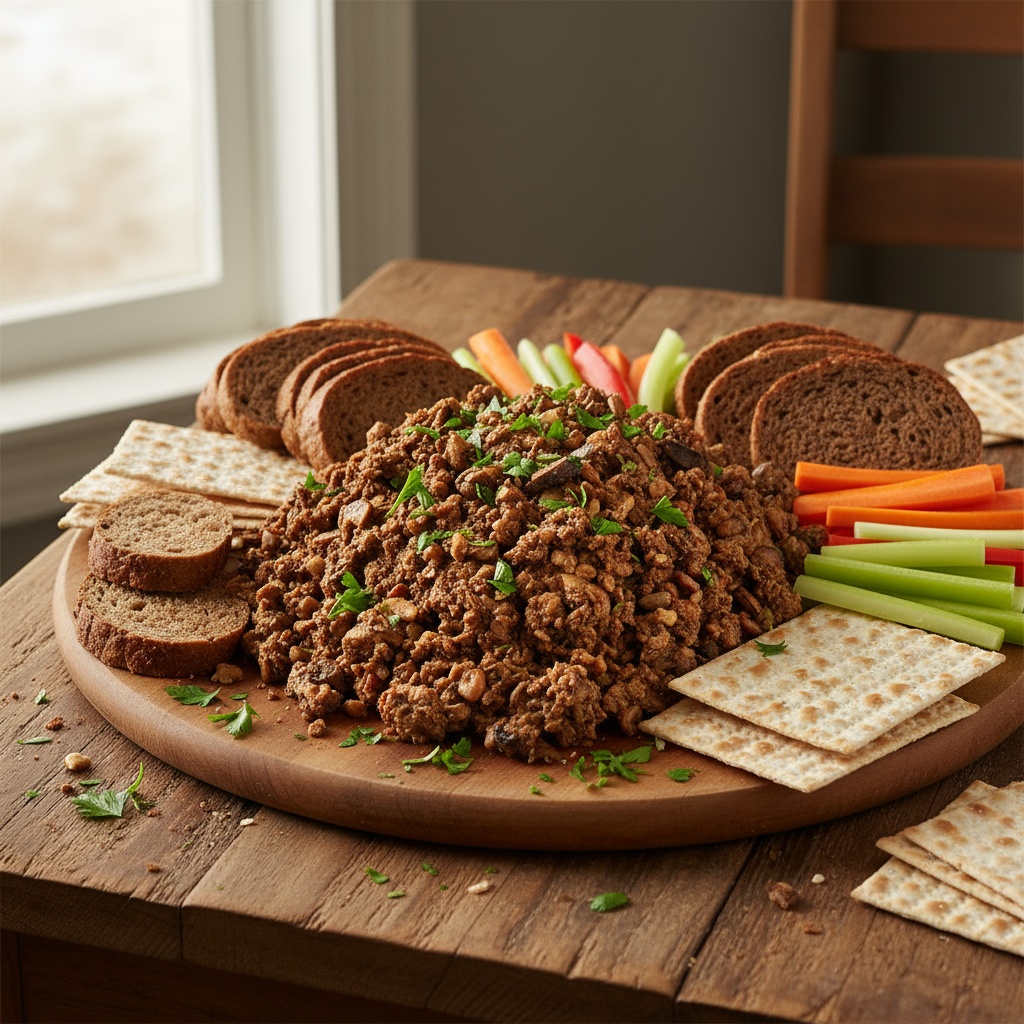 vegetarian chopped liver recipe