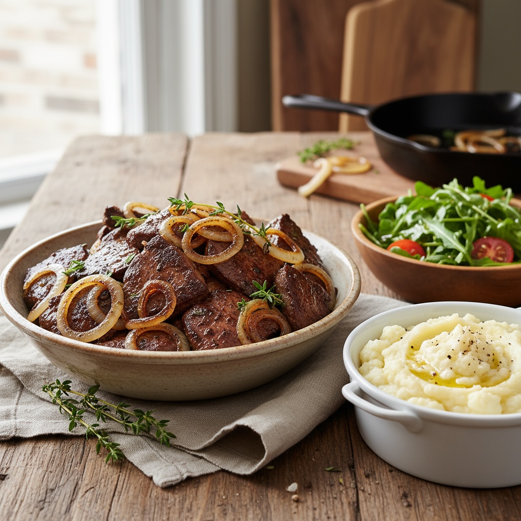 venison liver recipe