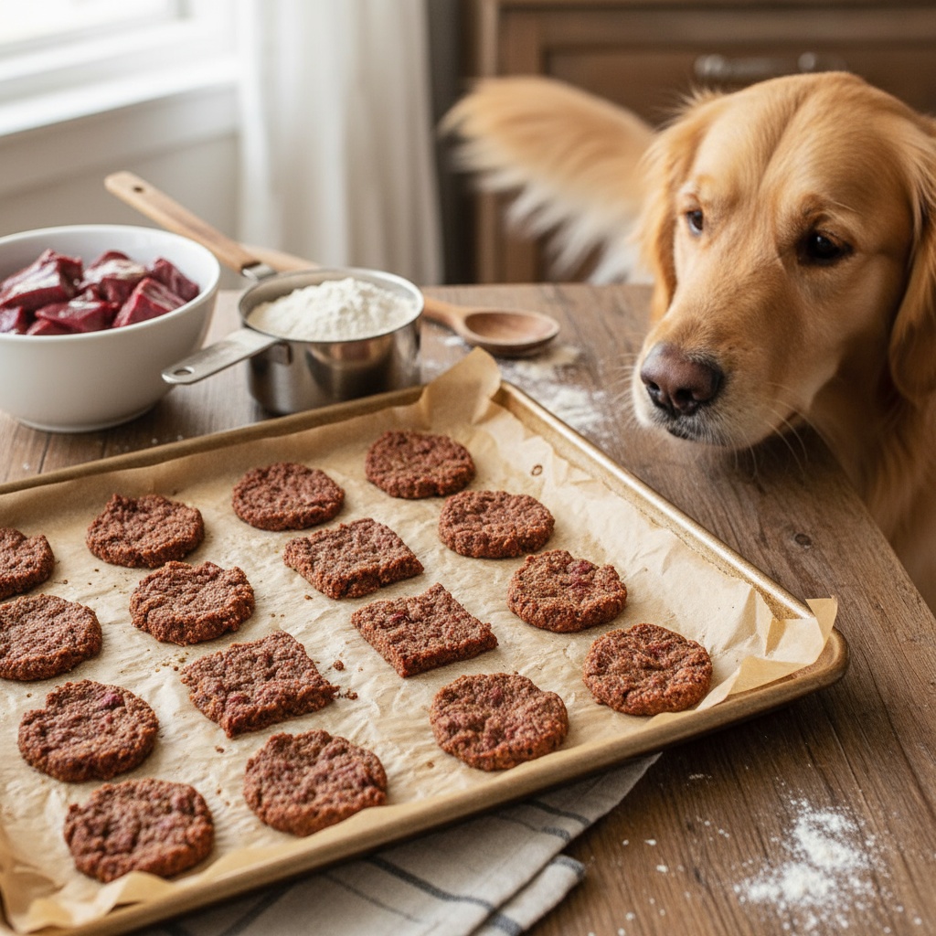 beef liver dog treats recipe