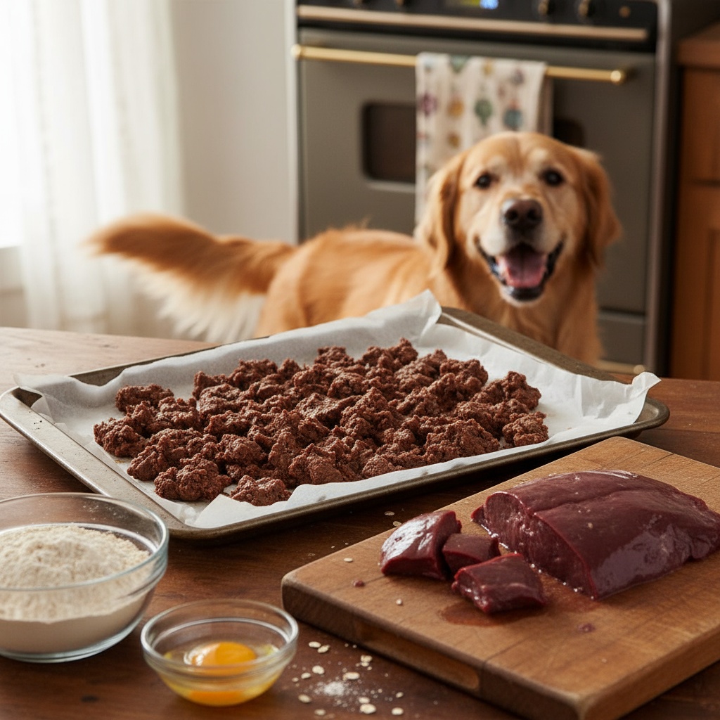 beef liver dog treats recipe
