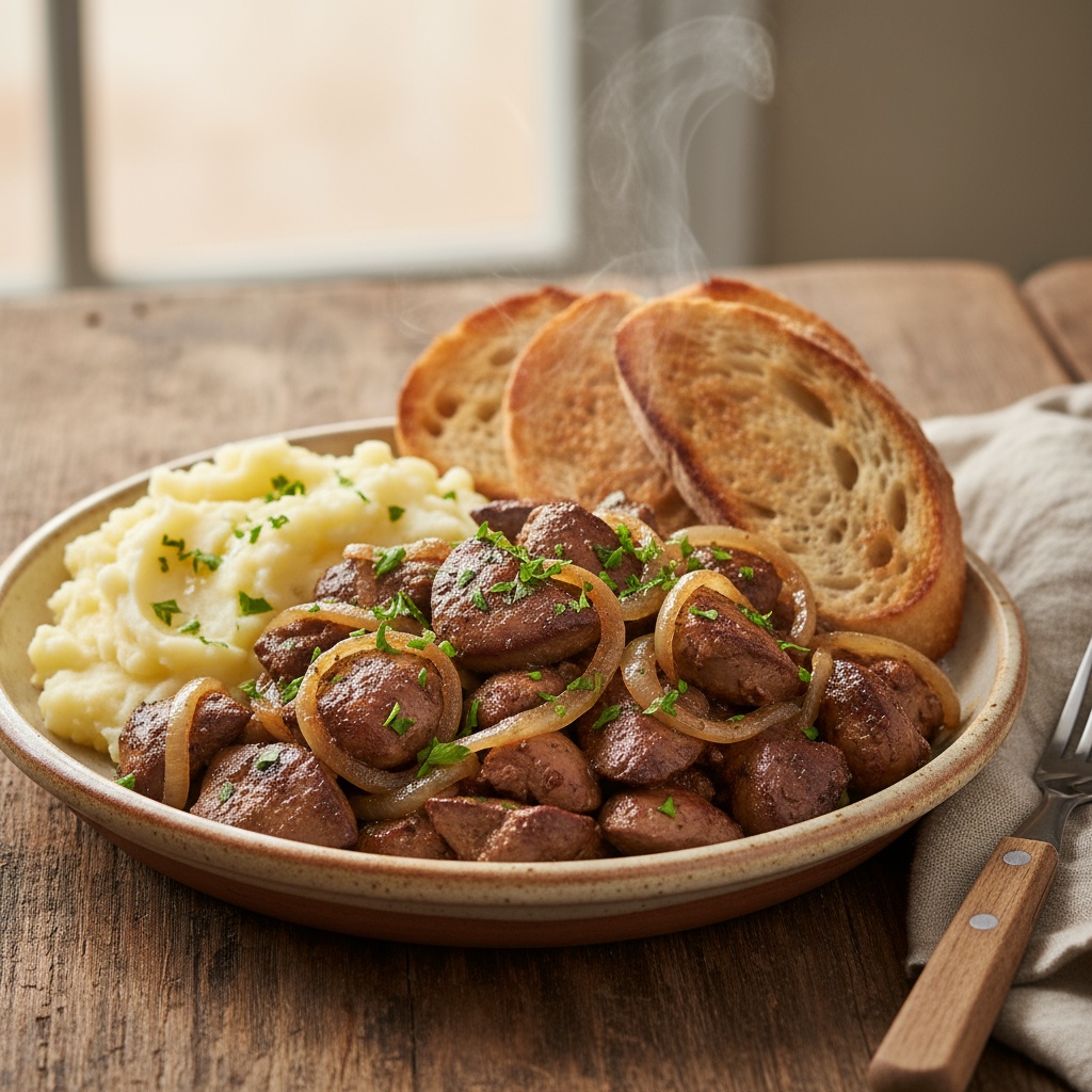 chicken liver and onion recipe